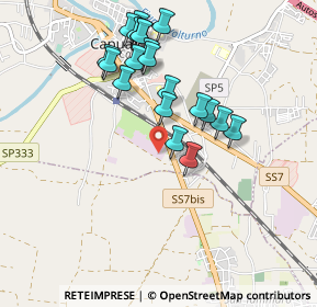 Mappa Strada Statale Appia, 81043 Capua CE, Italia (0.9665)