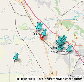 Mappa Strada Statale Appia, 81043 Capua CE, Italia (3.60909)