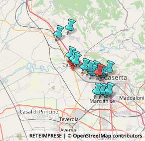 Mappa Strada Statale Appia, 81043 Capua CE, Italia (5.82647)