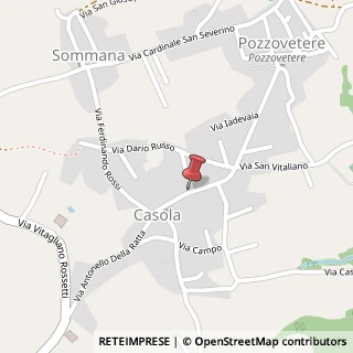 Mappa Via Corradello D'Aquino,  29, 81100 Caserta, Caserta (Campania)