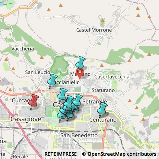 Mappa Via Emanuele de Cillis, 81100 Caserta CE, Italia (2.20875)