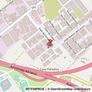 Mappa Via degli Elettricisti, 6, 70026 Modugno, Bari (Puglia)