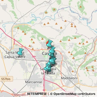 Mappa Via Santissimo Nome di Maria, 81100 Caserta CE, Italia (3.32167)