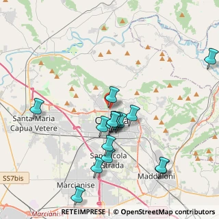 Mappa Via Santissimo Nome di Maria, 81100 Caserta CE, Italia (4.28813)