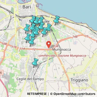 Mappa Via Luigi Martino, 70125 Bari BA, Italia (2.06063)