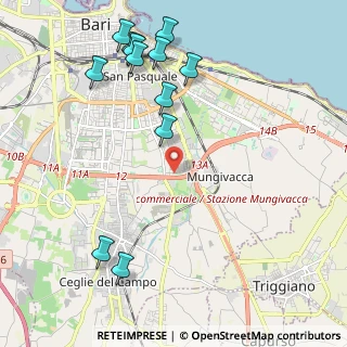 Mappa Via Luigi Martino, 70125 Bari BA, Italia (2.74417)
