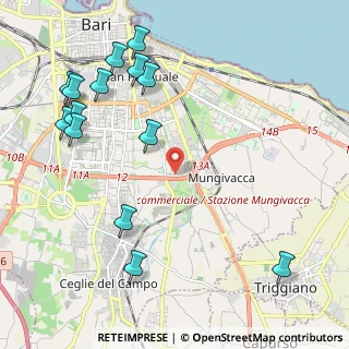 Mappa Via Luigi Martino, 70125 Bari BA, Italia (2.85143)