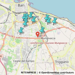 Mappa Via Mario Adamo, 70125 Bari BA, Italia (2.10364)