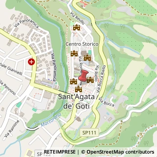 Mappa Via Roma, 19, 82019 Sant'Agata de' Goti, Benevento (Campania)