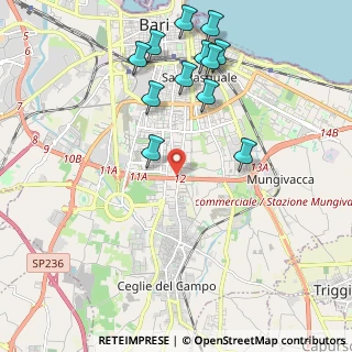 Mappa Strada Statale Adriatica, 70125 Bari BA, Italia (2.4325)