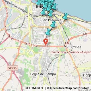 Mappa Strada Statale Adriatica, 70125 Bari BA, Italia (3.3115)