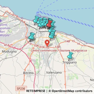 Mappa Strada Statale Adriatica, 70125 Bari BA, Italia (3.50842)