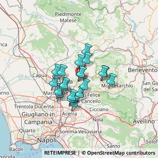 Mappa Via Sannitica, 81020 Valle di Maddaloni CE, Italia (10.12)