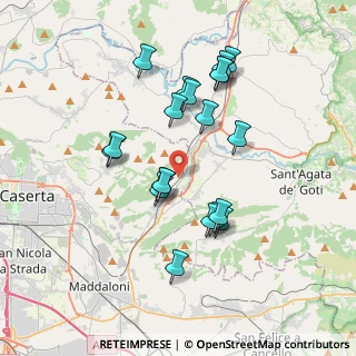 Mappa Via Sannitica, 81020 Valle di Maddaloni CE, Italia (3.649)