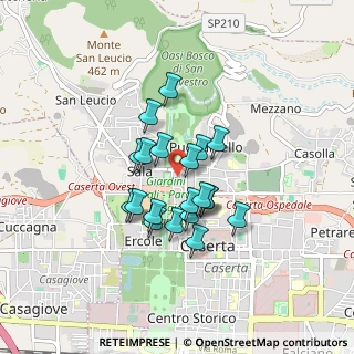 Mappa Via Aviatori D'Italia, 81100 Caserta CE, Italia (0.674)