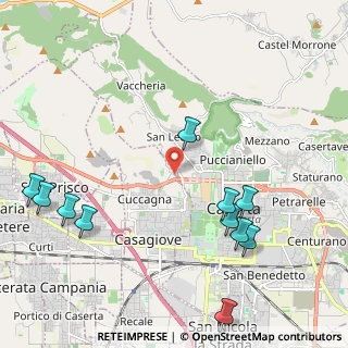 Mappa Via Comunale San Pietro, 81100 Caserta CE, Italia (2.79)