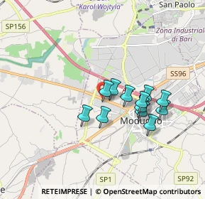 Mappa SP  231 km. 1+057, 70026 Modugno BA, Italia (1.48417)