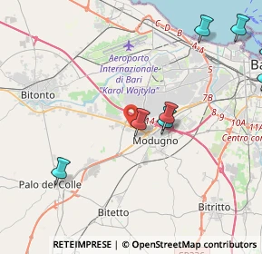 Mappa SP  231 km. 1+057, 70026 Modugno BA, Italia (6.64727)