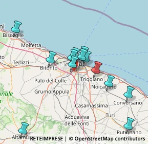 Mappa Strada Modugno-Carbonara, 70124 Bari BA, Italia (14.91231)