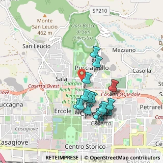 Mappa Via Vespucci traversa, 81100 Caserta CE, Italia (0.965)