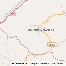 Mappa Rocchetta Sant'Antonio