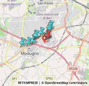 Mappa SP Bari- Modugno, 70026 Modugno BA, Italia (0.98)