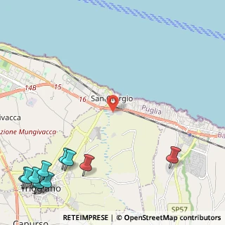 Mappa Strada vicinale San Marco, 70019 Triggiano BA, Italia (4.03727)