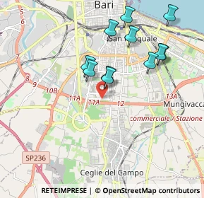 Mappa Via Michele Mitolo, 70128 Bari BA, Italia (1.98091)