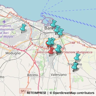 Mappa Via Michele Mitolo, 70128 Bari BA, Italia (3.41417)