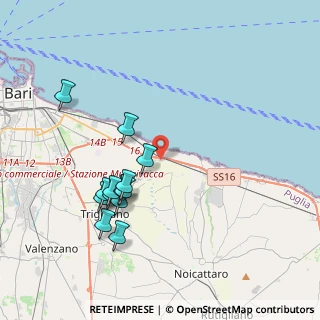 Mappa SS 16 KM810, 70019 Bari BA (4.14231)
