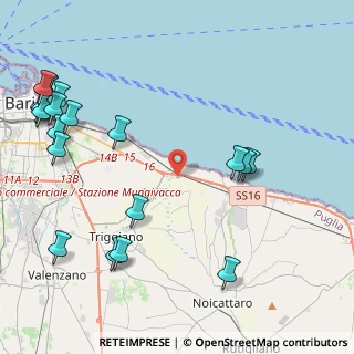 Mappa SS 16 KM810, 70019 Bari BA (6.1995)