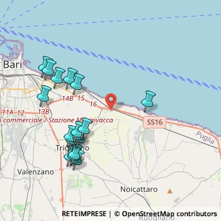 Mappa SS 16 KM810, 70019 Bari BA (4.82529)