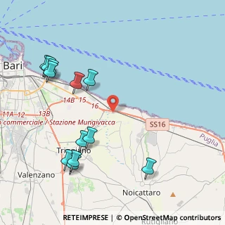 Mappa SS 16 KM810, 70019 Bari BA (5.26333)