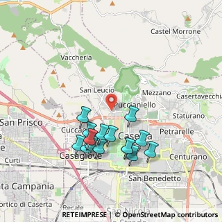 Mappa Via P. Tenga, 81100 Caserta CE, Italia (1.96867)