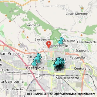 Mappa Via P. Tenga, 81100 Caserta CE, Italia (2.061)