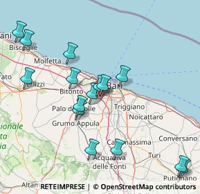 Mappa Via degli Orafi, 70026 Modugno BA, Italia (17.81467)