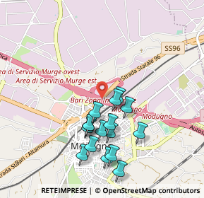 Mappa Midugno bari statale, 70026 Modugno BA, Italia (0.95875)