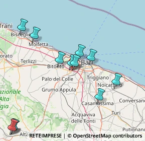 Mappa Midugno bari statale, 70026 Modugno BA, Italia (19.64167)