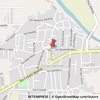 Mappa Via Montevergine, 1, 81046 Grazzanise, Caserta (Campania)