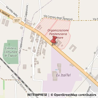 Mappa Via del Lavoro, 231, 81055 Santa Maria Capua Vetere, Caserta (Campania)