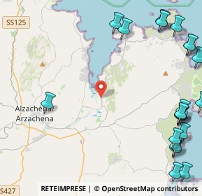 Mappa SP 59bis, 07021 Arzachena SS, Italia (7.273)