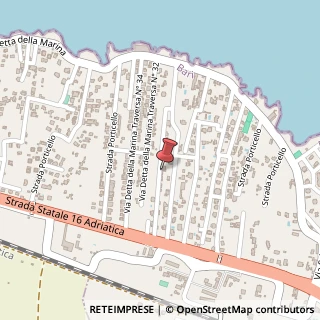 Mappa Via Strada Privata Detta della, Strada della Marina Traversa 32/A, 70100 Bari BA, Italia, 70100 Bari, Bari (Puglia)