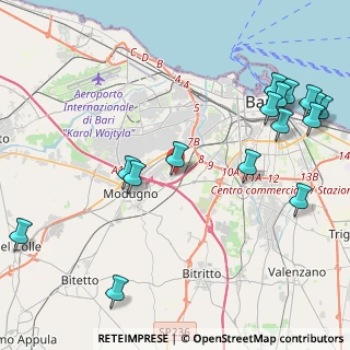 Mappa Largo dei Pittori, 70100 Bari BA, Italia (5.81563)