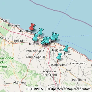 Mappa Largo dei Pittori, 70100 Bari BA, Italia (8.31267)