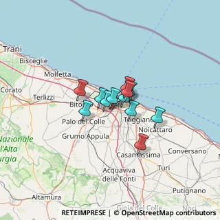 Mappa Largo dei Pittori, 70100 Bari BA, Italia (7.58667)