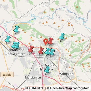 Mappa Via Mulini Reali, 81100 Caserta CE, Italia (4.42364)