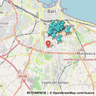 Mappa Viale Giuseppe Bartolo, 70124 Bari BA, Italia (1.60429)