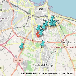 Mappa Viale Giuseppe Bartolo, 70124 Bari BA, Italia (1.52455)