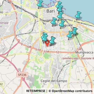 Mappa Viale Giuseppe Bartolo, 70124 Bari BA, Italia (2.23286)