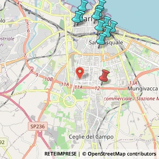 Mappa Viale Giuseppe Bartolo, 70124 Bari BA, Italia (2.9525)